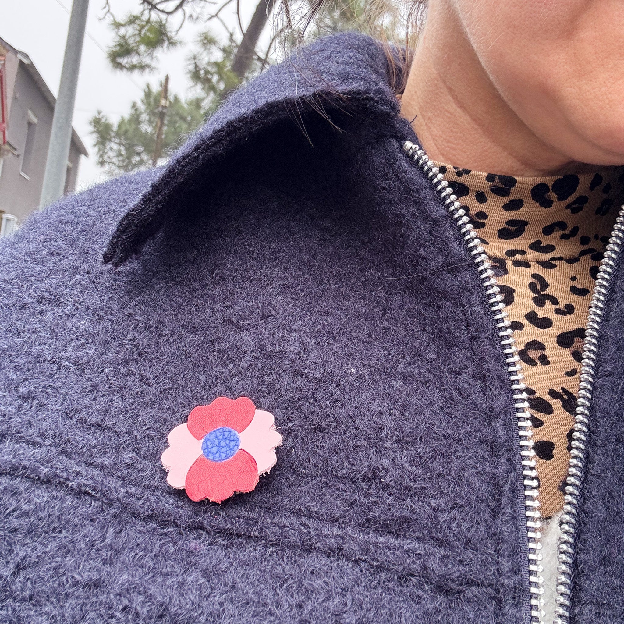 comment porter une broche